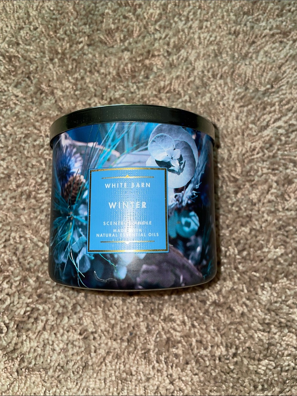 New Winter White Barn Winter Scented 3 wick Candle